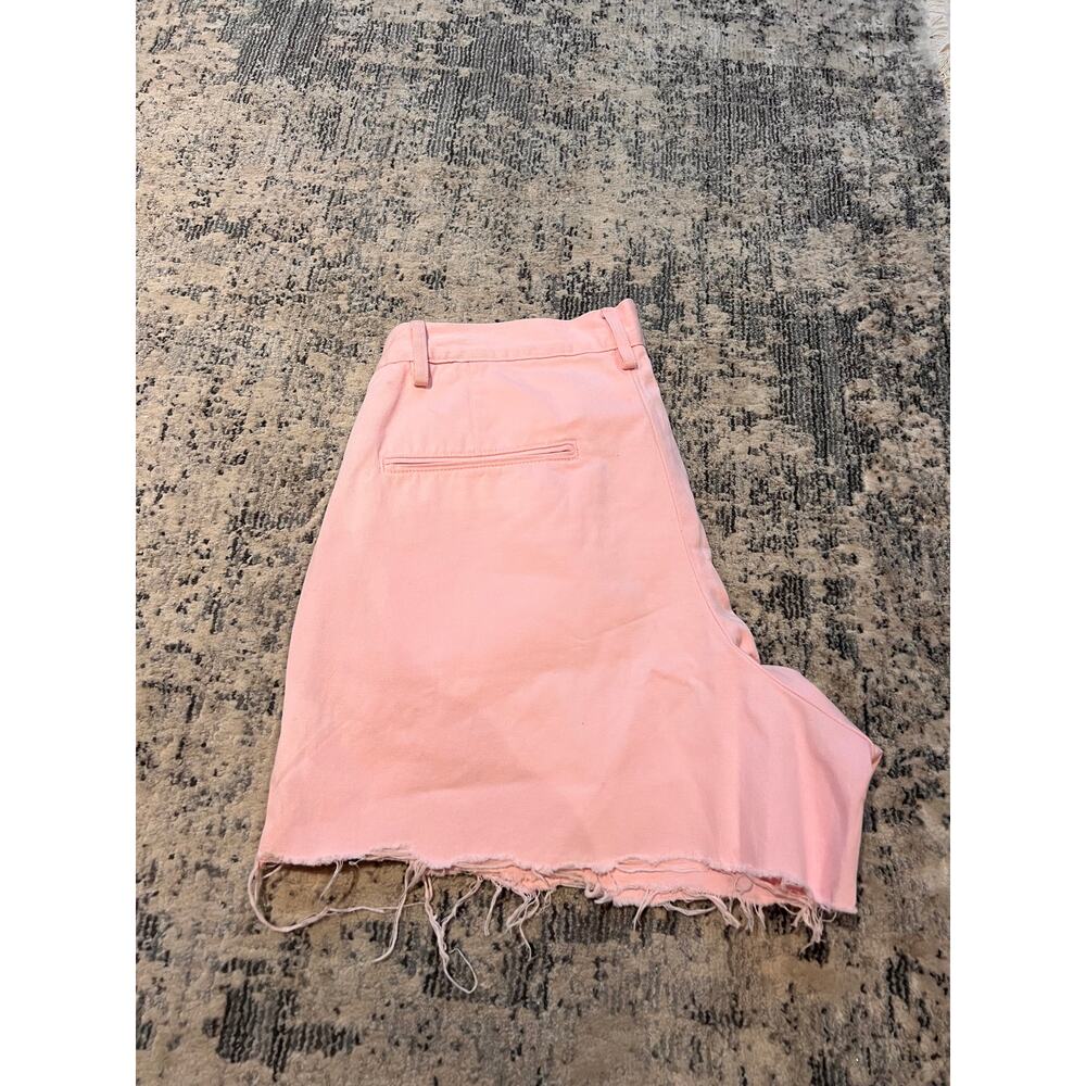 Denimist Blair Double Pleated Pink Women Mini Short 27 - NWT